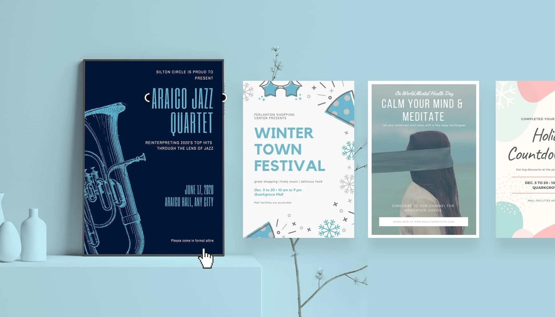 تحميل برنامج تصميم لوحات محلات تجارية Poster Designer