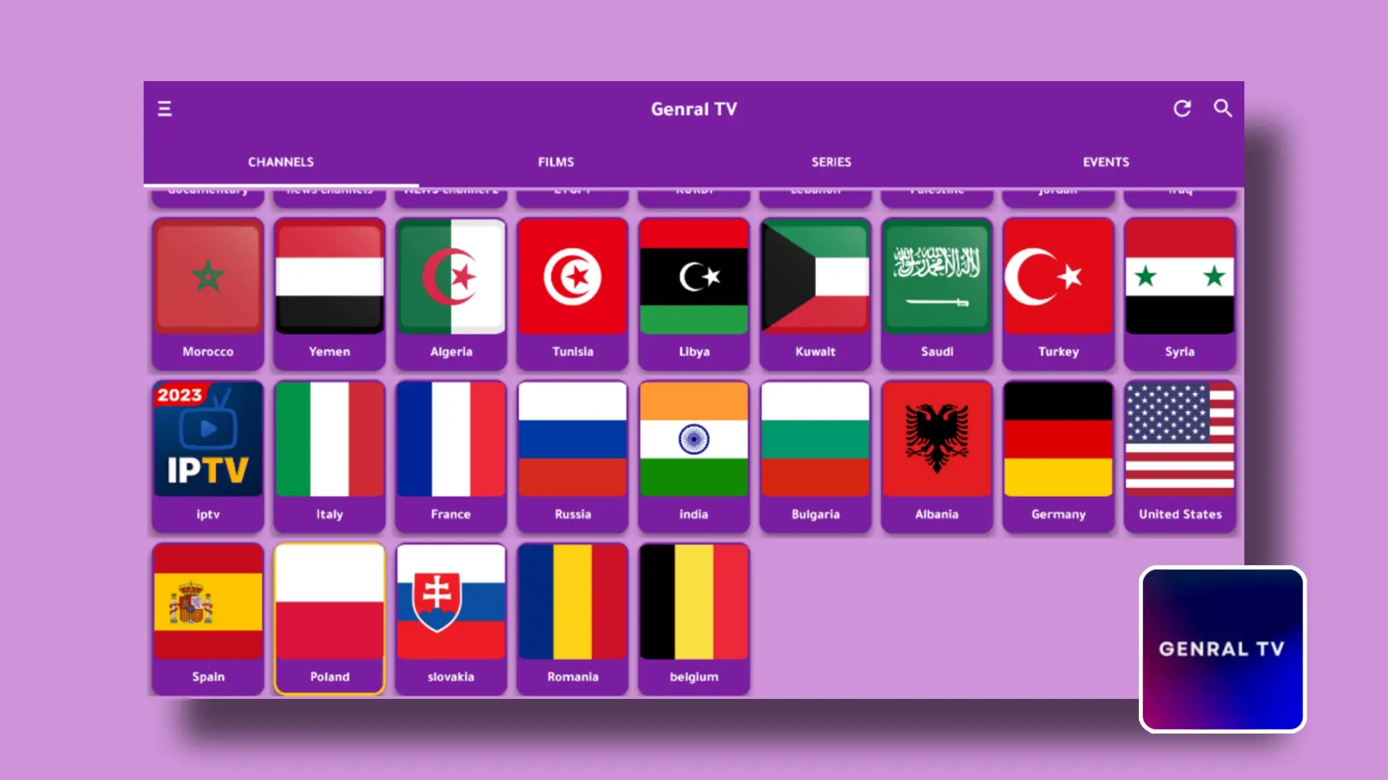 General TV APK 2025