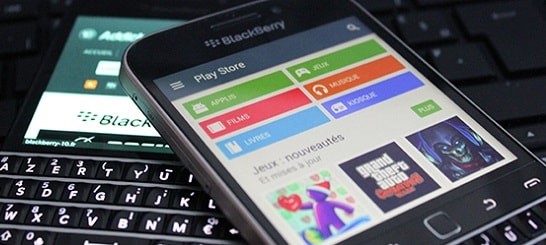 Google Play Blackberry5