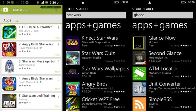 Google Play لنظام Windows Phone 2